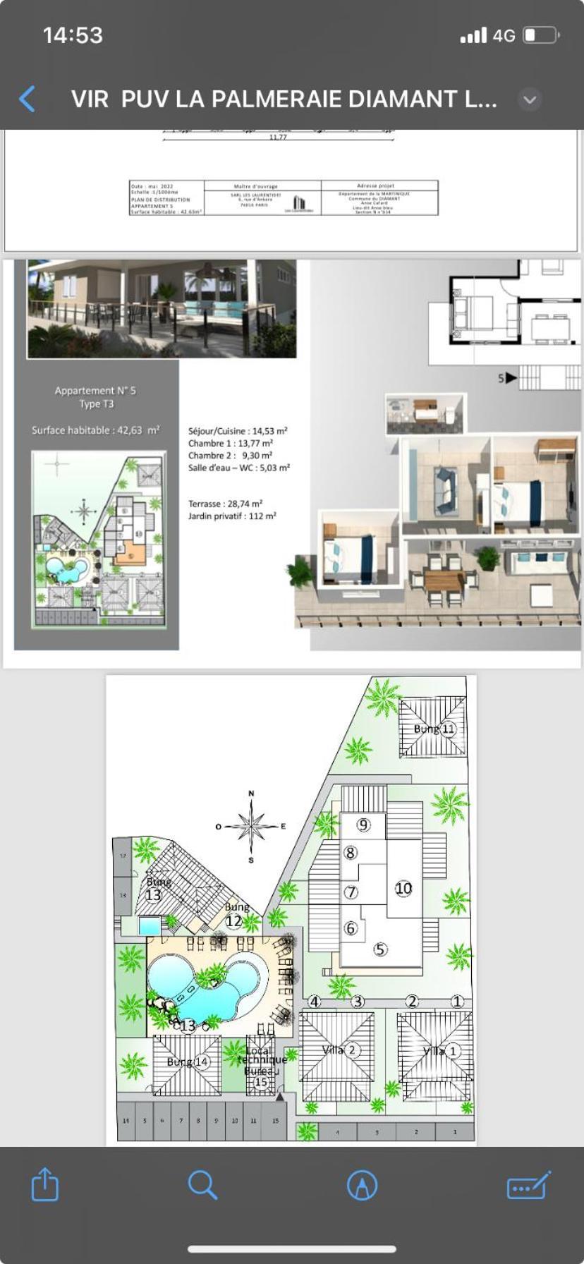Residence La Palmeraie Le Diamant Kültér fotó